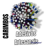 Kit Iniciante + 10 Carimbos Unhas Artesanais Adesivos