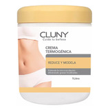 Crema Reductora Termogenica Cluny De 1 Litro.