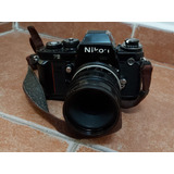 Antigua Cámara Fotográfica Nikon F3 Analógica Reflex 