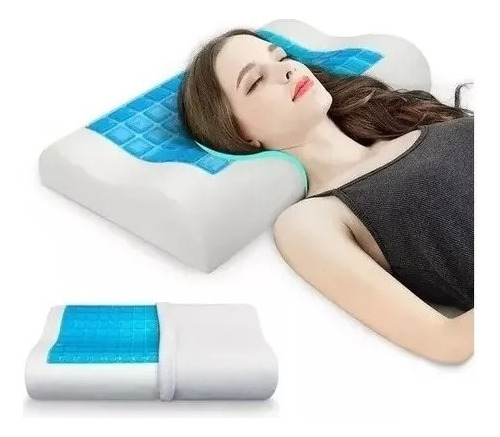 Almohada Ortopédica Cooling Gel Restform Corrector Postura 