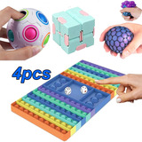 4 Kit Toy Poppets Brinquedo Barato Criança