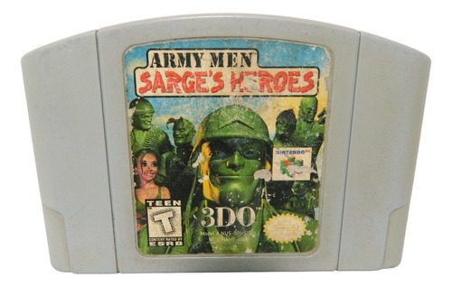 Army Men Sarges Hero Original Nintendo 64 N64 - Loja Rpj Rj