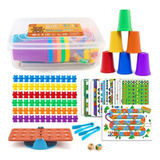 Juego Multiusos Montessori Didáctico- Aprendizaje Para Niños