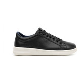 Sneaker Urbano Quirelli Para Hombre Estilo 702901 Negro