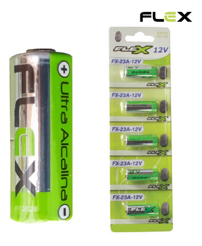 Bateria Ultra Alcalina 23a 12v Cartela Com 5
