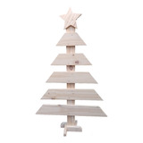 Arbolito Arbol Navideño Navidad De Madera 