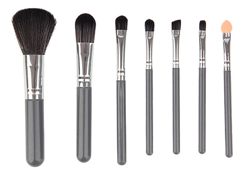 Set De Maquillaje V Beauty, 7 Piezas, Brocha Para Sombra De