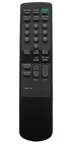 Control Remoto Rm-y116 2628 Para Tv Sony Trinitron 2658 3105