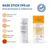 Protetor Solar Base Stick Fps60 Vitamina D Com Cor  Bioage