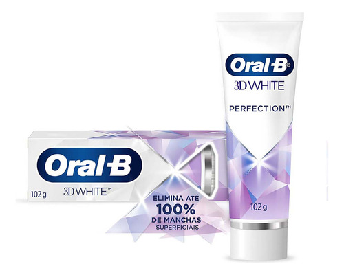 Crema Dental Con Flúor Oral-b 3d White Perfection 75ml