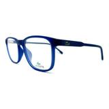 Armazón Oftálmico Marca Lacoste Acetato Azul 