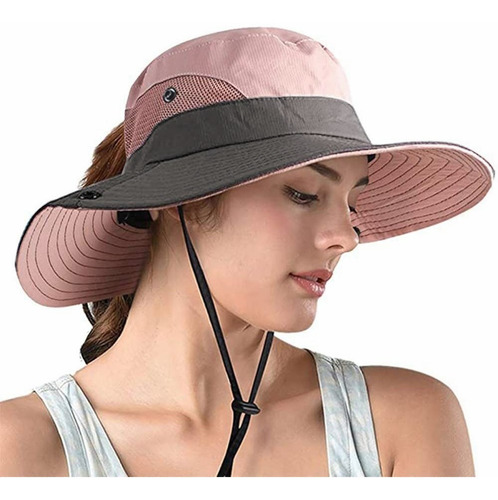 Sombrero Para Mujer, Protección Del Sol