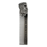 Peineta Para Barba Metal Barber Combs Para Hombre