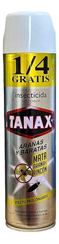 Tanax Insecticida Arañas Y Baratas 220cc