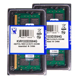 Memória Kingston Ddr3 4gb 1333 Mhz Notebook 1.35v Kit C/30