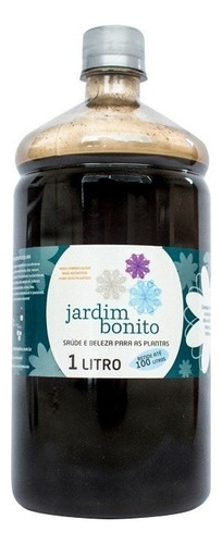 Fertilizante Orgânico Humus Chorume Jardim Bonito 1 Litro