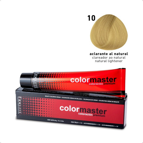 Fidelité Tinturas Colormaster Aclarantes Super Aclarante 60g