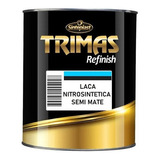 Laca Para Madera Blanco Satinado Semi Mate 4 L Trimas 