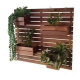 Painel Para Jardim/horta Vertical Envernizado.