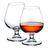 Juego 12 Copas De Vidrio Globo Cognac Brandy 250ml Bormioli Color Transparente
