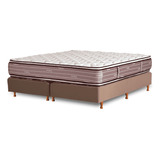 Lacardeuse Sommier Queen 150x200  Topfuan - Marron