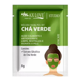 Max Love Máscara Facial Peel Off Skincare Chá Verde Sachê