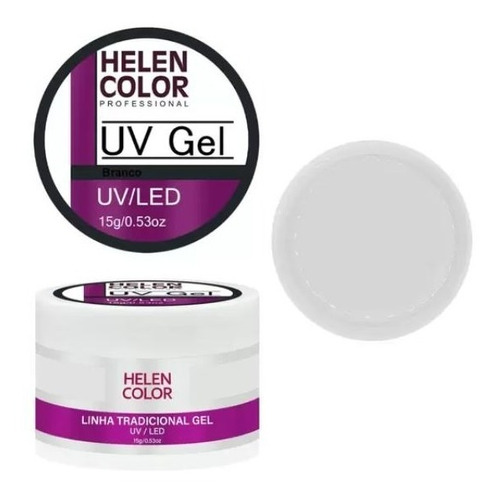 Gel Linha Tradicional Helen Color Uv Led Unha Acrygel 15g