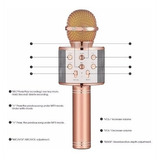 Microfono Bluetooth Ws 858 Karaoke