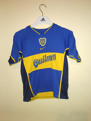 Camiseta Boca Juniors, Nike, 2001.