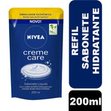 Refil Sabonete Líquido Nivea Creme Care Em Líquido 200 Ml