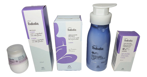 Natura Tododia Algodon Set X 5 Body Splash, Crema Corporal +