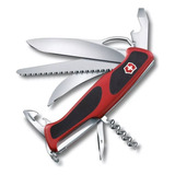 Cortaplumas Victorinox Rangergrip 57 Roj 12 Usos 0.9583.mcb1 Color Rojo