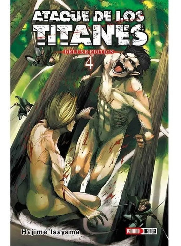 Attack On Titan: Attack On Titan, De Hajime Isayama. Serie Attack On Titan, Vol. 4. Editorial Panini, Tapa Blanda En Español, 2022