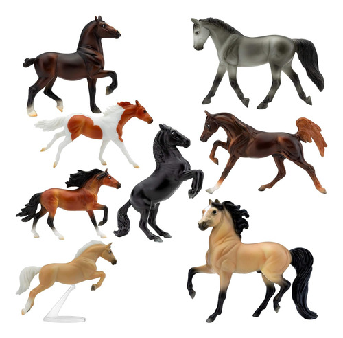 Breyer Stablemates Wild At Heart - Set De Caballos.