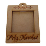 Portarretrato Navidad Para Colgar Mdf 3mm 15 Pzas