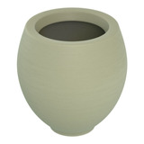 Vaso Planta Decorativo Oval Polietileno Tamanho P Lux Garden