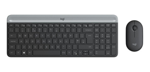 Kit De Teclado E Mouse Sem Fio Logitech Mk470 Inglês Uspreto