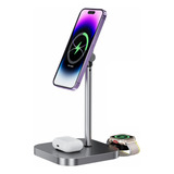 Invzi Magfree 3-in-1 Wireless Charger Stand Compatible Para 