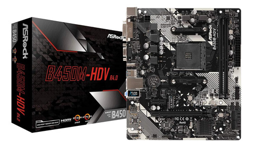 Placa Madre Asrock | B450 Sata De 6 Gb/s Micro Atx Amd