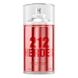 212 Heroes Body Spray 250ml Feminino | Original + Amostra De Brinde