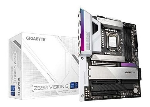 Motherboard Gigabyte Z590 Vision G Intel Z590 -blanco