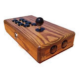 Caja Fightstick Full Pino Pintada