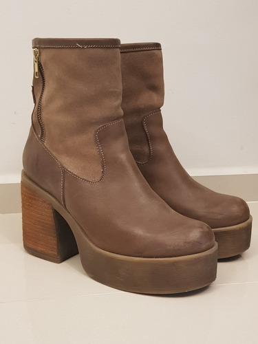 Botas Cuero Talle 40 No Hush Puppies Zara Lazaro Grimoldi