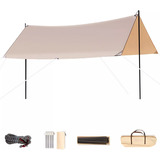 Toldo Plegable Carpa Protección Solar Impermeable 3x3 M