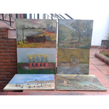 Pinturas/acuarelas/oleos De Claudio Giannini Y Jorge L Raggi