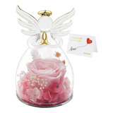 Perfect Rosa Preservada Para Regalo Angel Always Rose, Flor