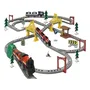 Tren Eléctrico Azul Juguete Regalo Cumpleaños Niños
