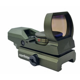 Mira Táctica Holografica Reflex Northtac Verde Olivo 