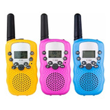 Radio Walkie Talkie For Niños Con Alcance De 8 Km Set 2