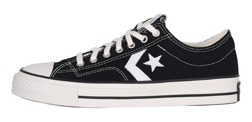 Zapatilla Converse Star Player 76 Hombre Black/white